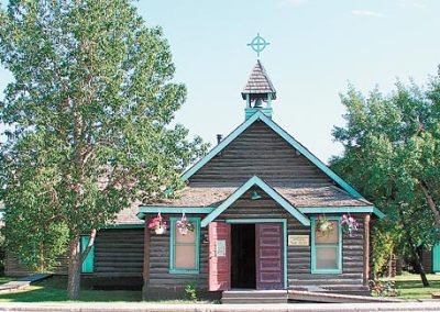 the Old Log Church and Rectory are among the oldest buildings in Whitehorse